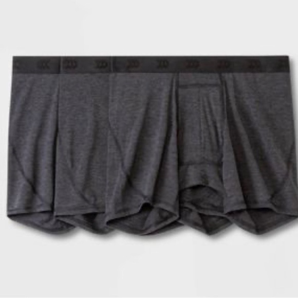 𝅺MEN'S Active 3pk Boxer Briefs - All in Motion Black Size S - Picture 3 of 4